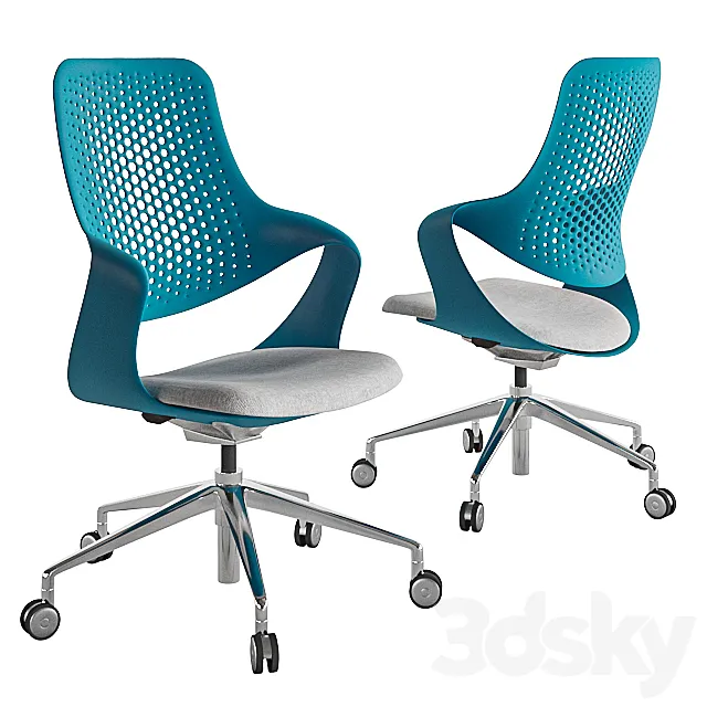 Coza Task Chair - Boss Design 3D Model