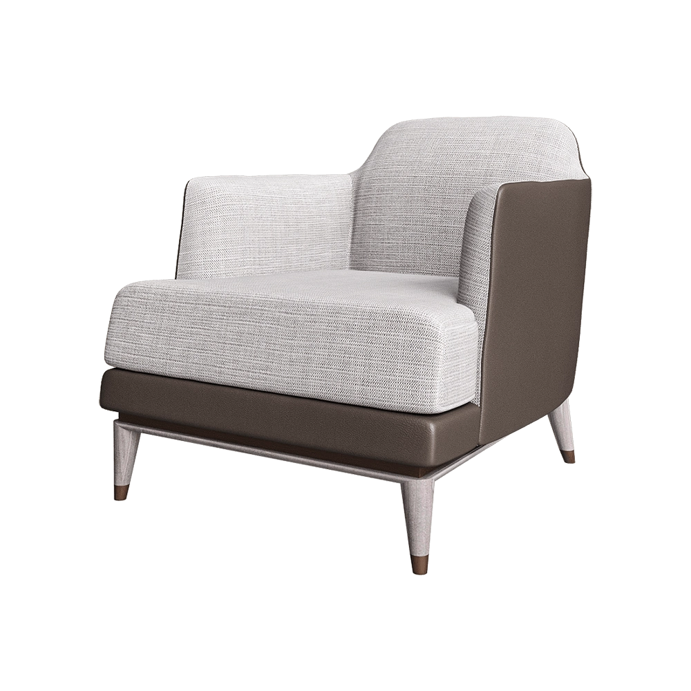 CPRN HOMOOD - Armchair Art.B140 3D Model