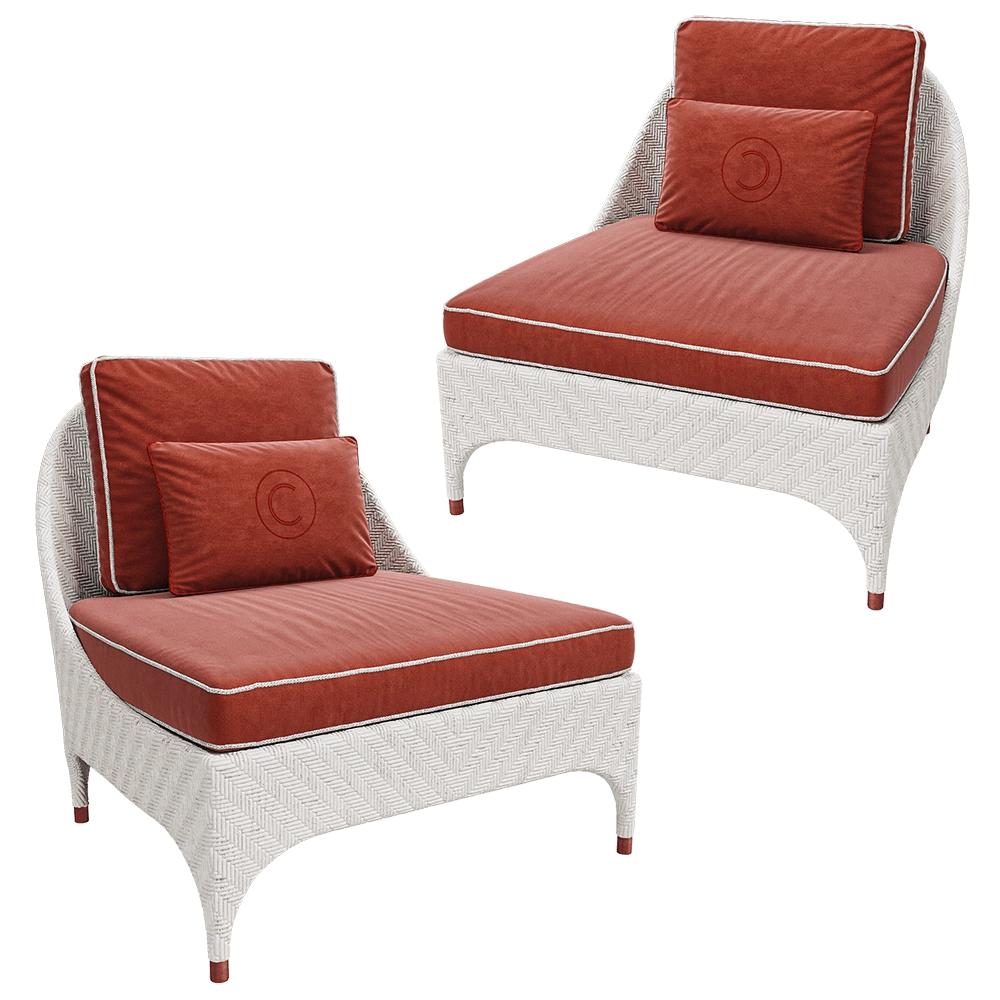 CPRN HOMOOD - Armchair Art.OD1036 3D Model