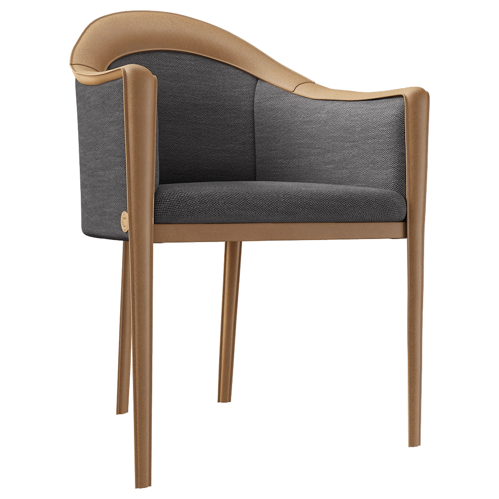 CPRN HOMOOD - Armchair Art.ST724 3D Model
