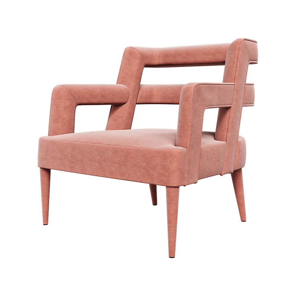 CPRN HOMOOD - Armchair Art.ST776 3D Model