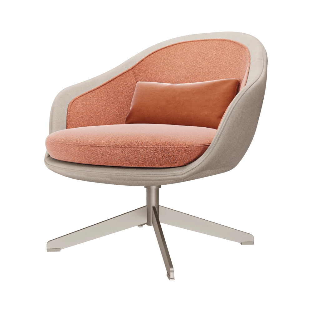 CPRN HOMOOD - Armchair Lucille 3D Model