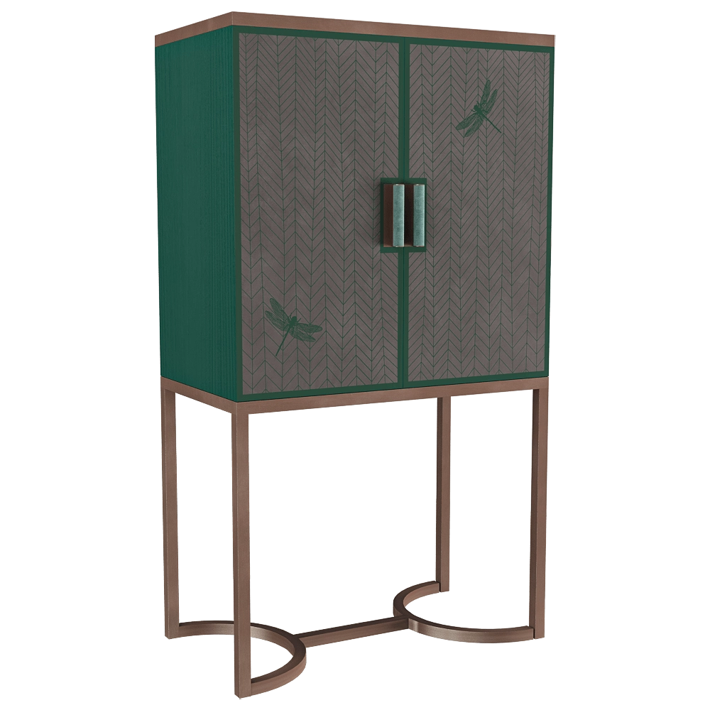 CPRN HOMOOD - Bar cabinet Art.D631 3D Model