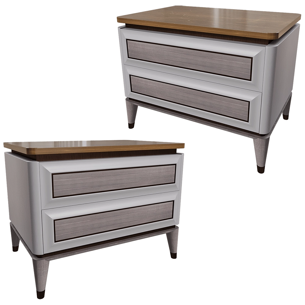 CPRN HOMOOD - Bedside table B110 3D Model