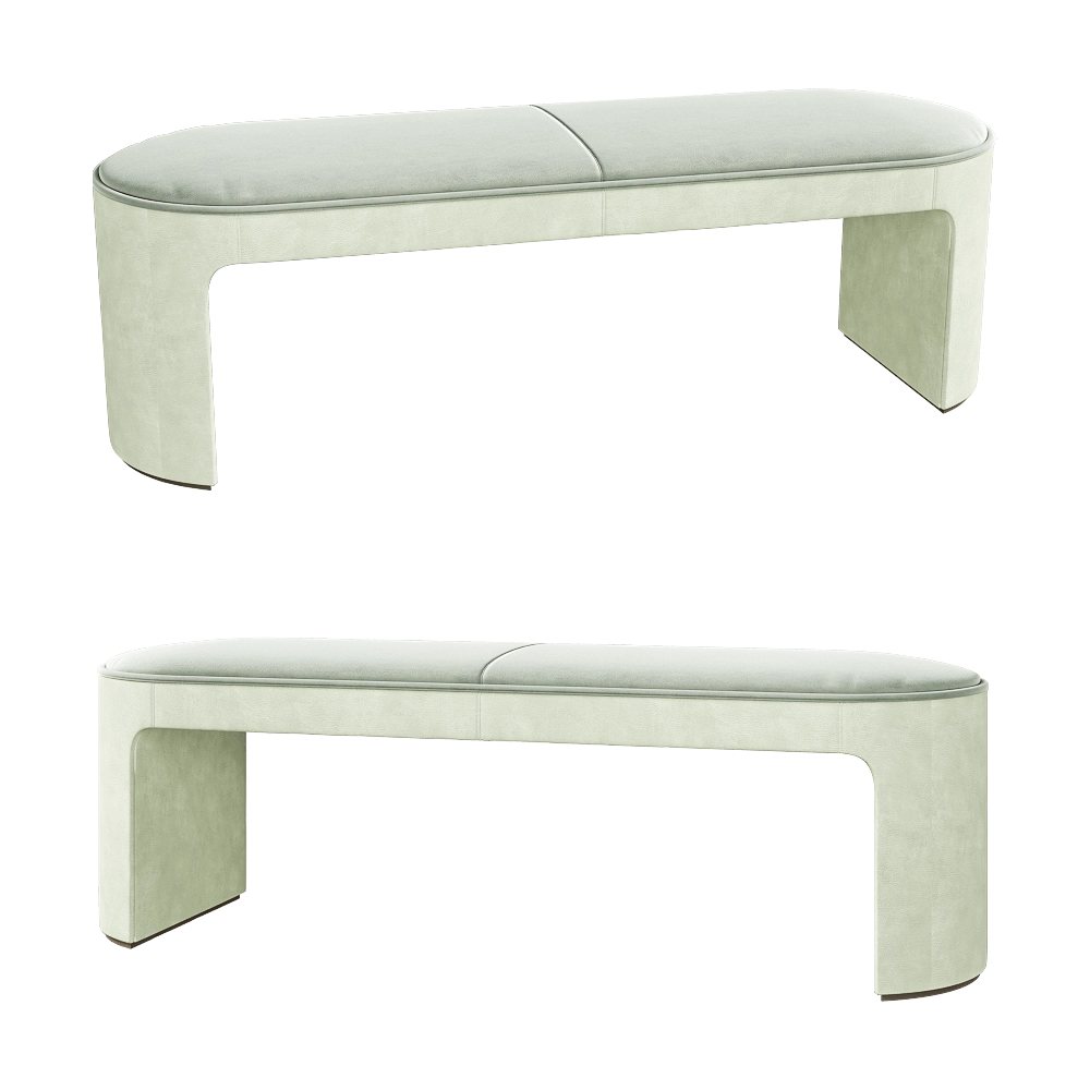 CPRN HOMOOD - Bench Ivory 3D Model