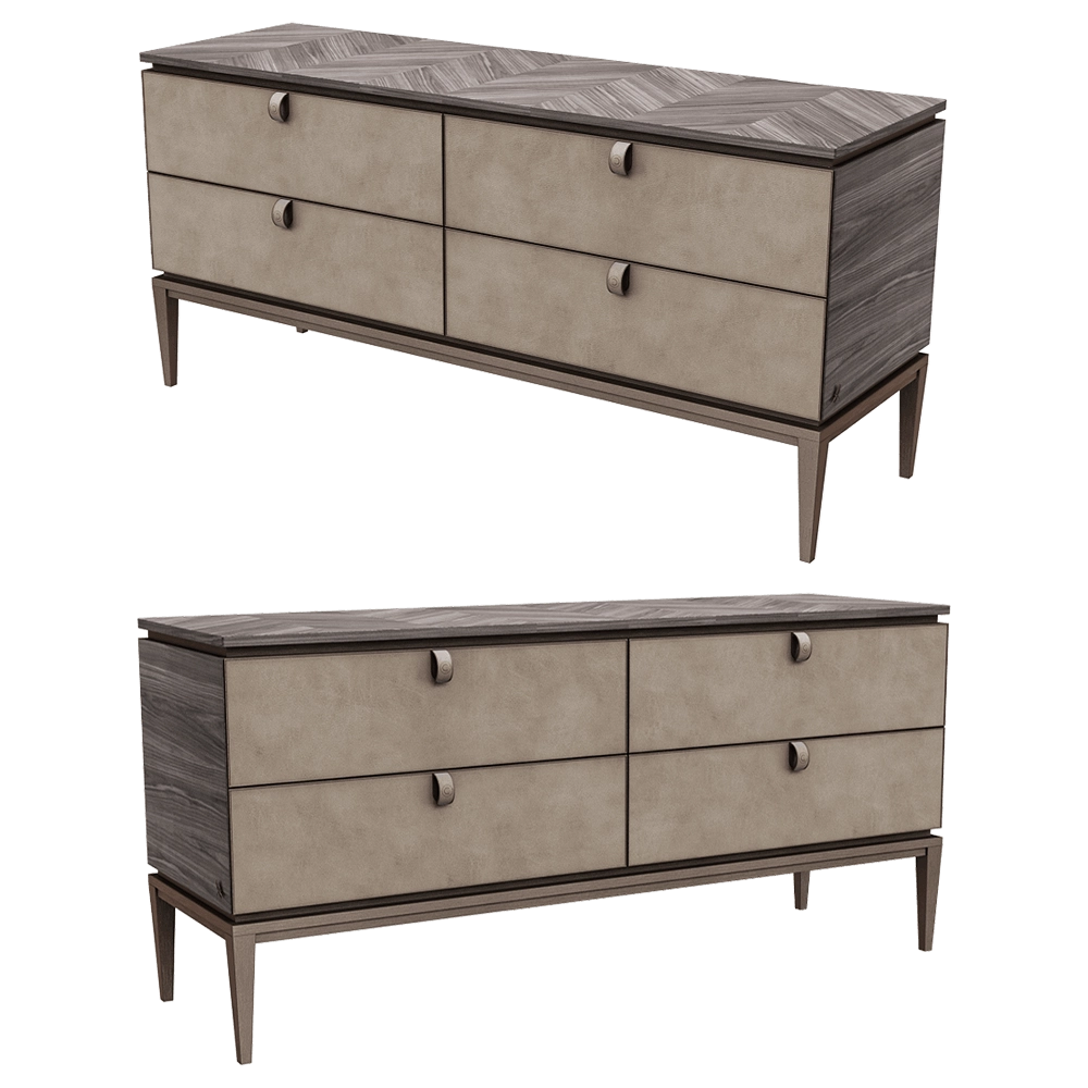 CPRN HOMOOD - Chest of drawers Art.D611 3D Model