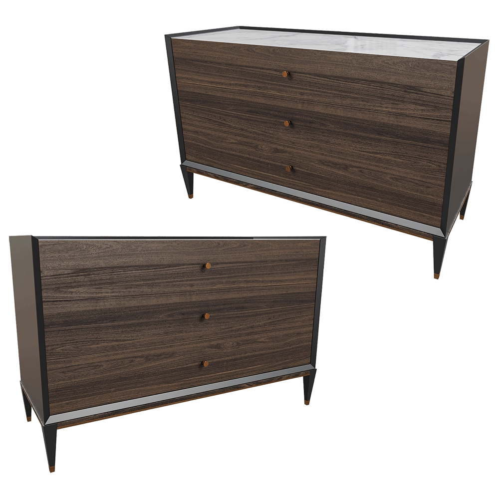 CPRN HOMOOD - Chest of drawers E208 3D Model