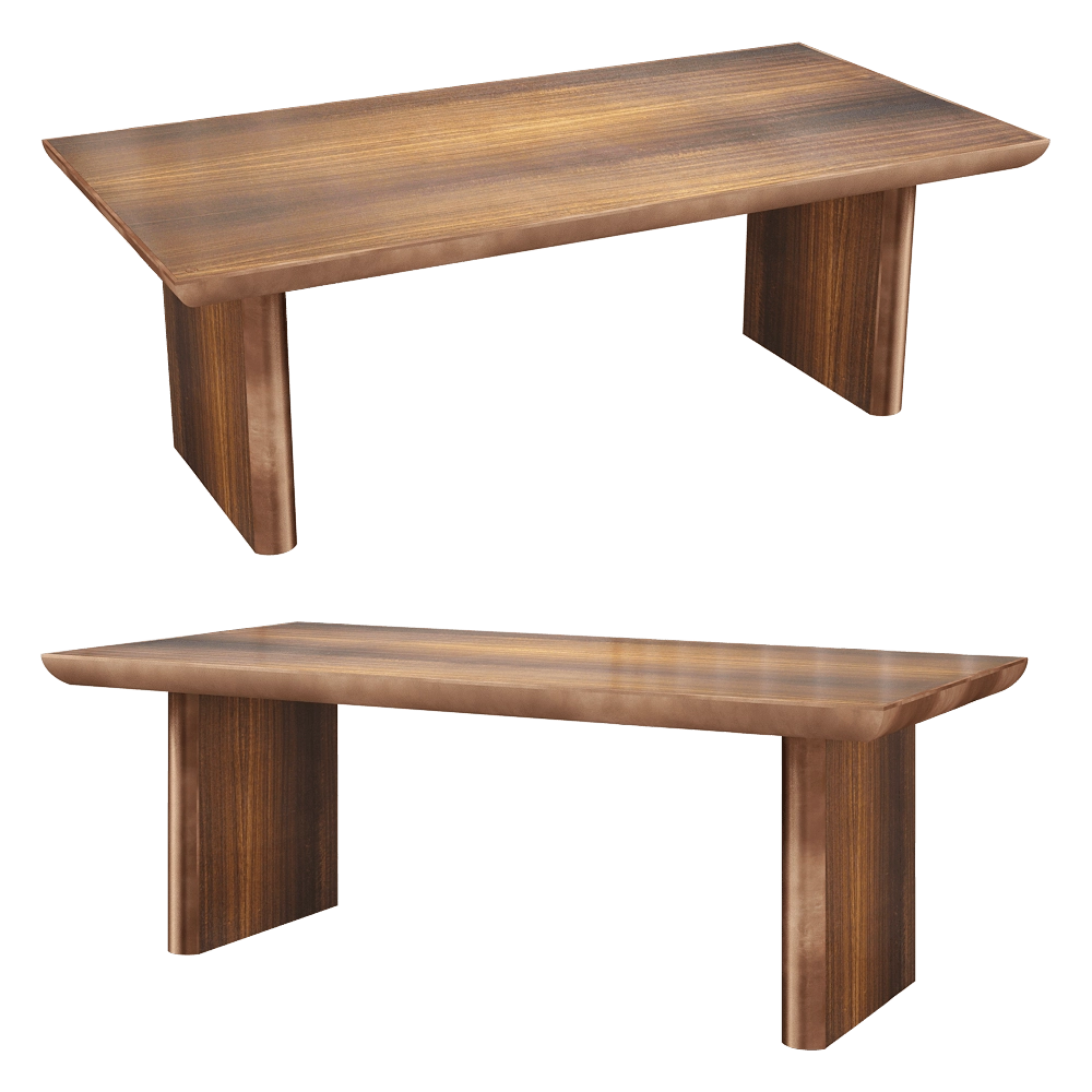 CPRN HOMOOD - Square dining table Art.S517 3D Model