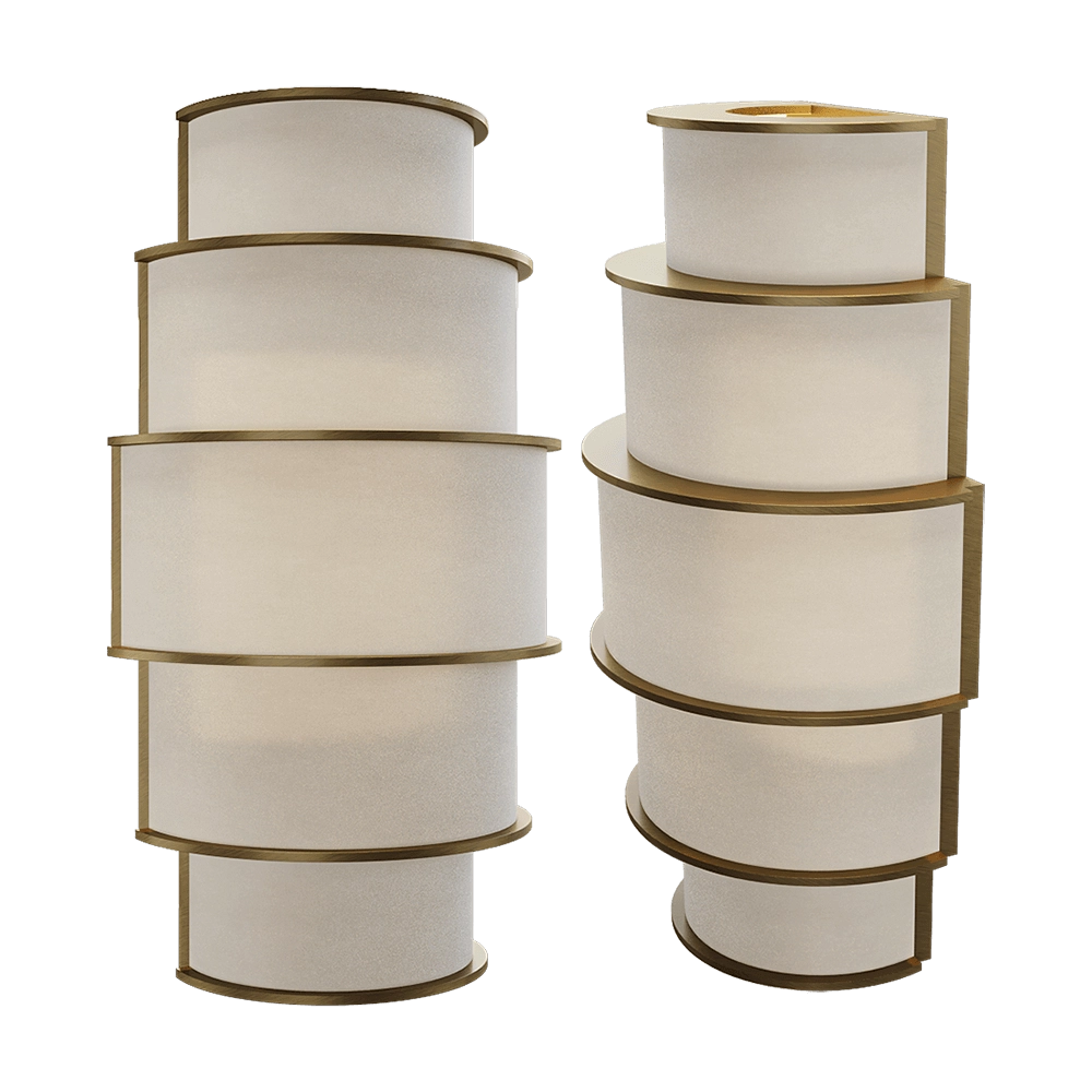 CPRN HOMOOD - Wall lamp Art.C358 3D Model