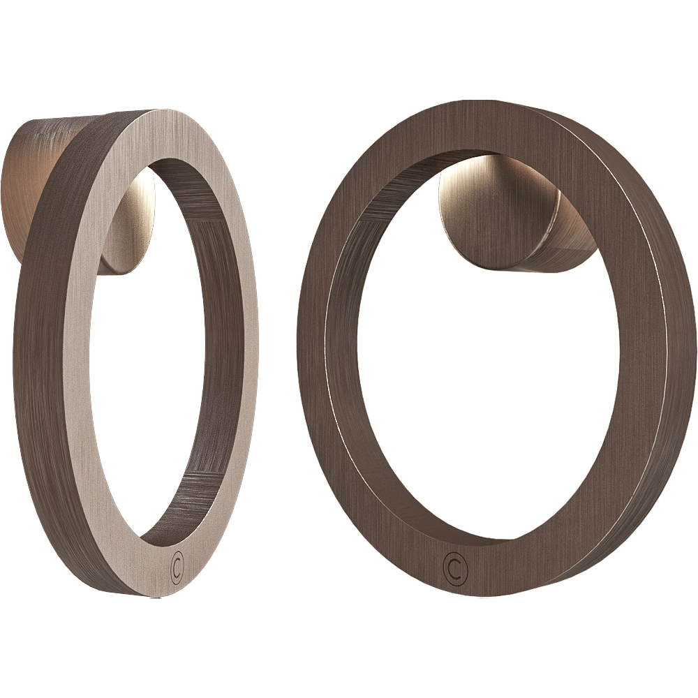 CPRN HOMOOD - Wall lamp Ring applique Art.D683 3D Model