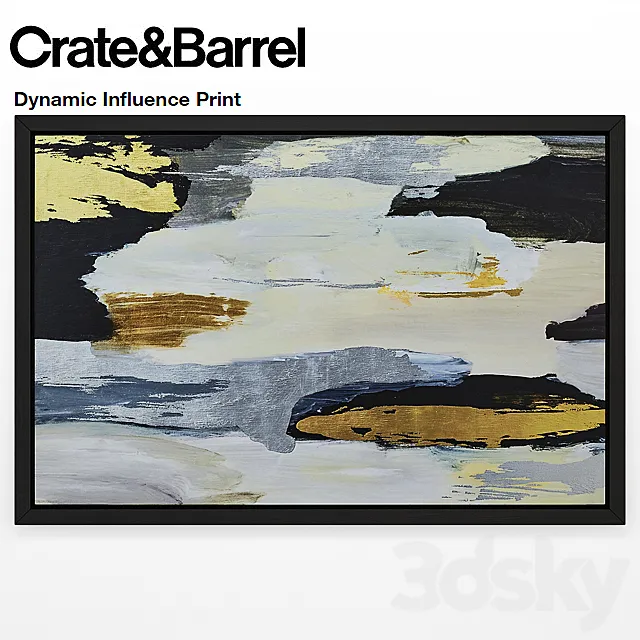 Crate and Barrel _ Prints 3D Model