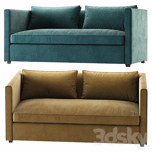 Crate and Barrel _ Torrey Sofa 3D Model
