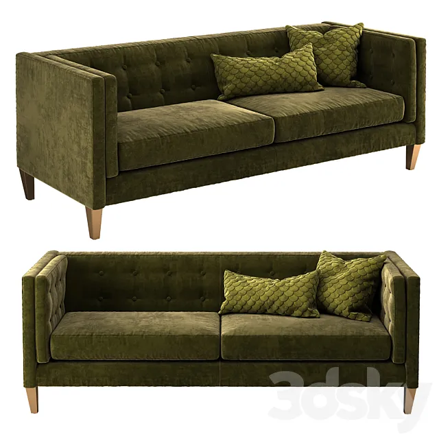Crate and Barrel Aidan sofa 3DModel