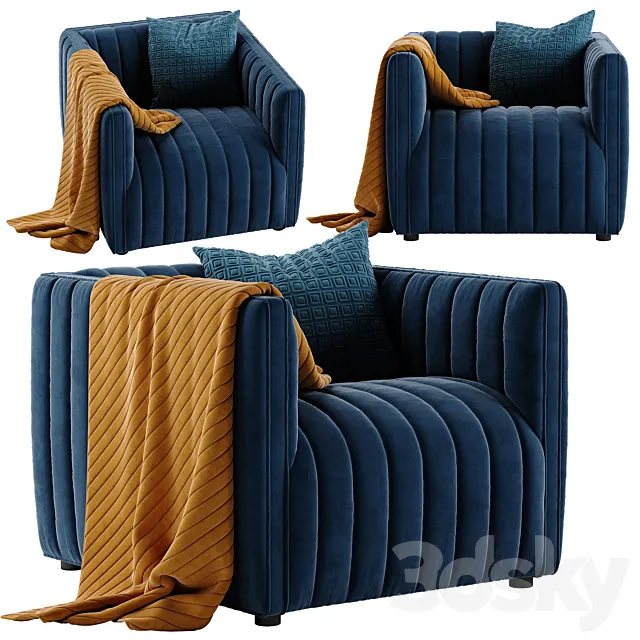 Crate and Barrel Cosima chair 3DModel