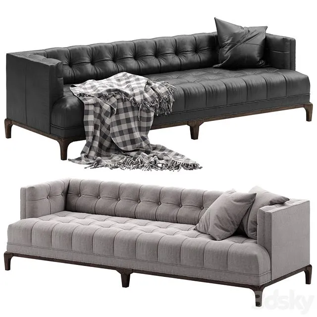 Crate and Barrel Dylan sofa 3D Model