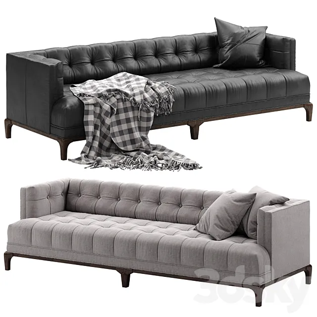 Crate and Barrel Dylan sofa 3D Model