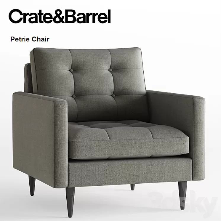 Crate and Barrel / Petrie Chair 3D Model