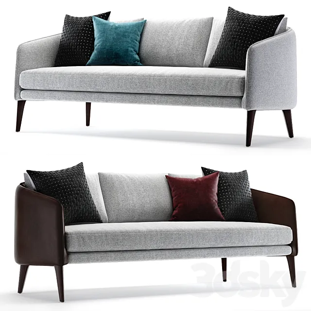 Crate and Barrel Rhys Sofa 3DModel
