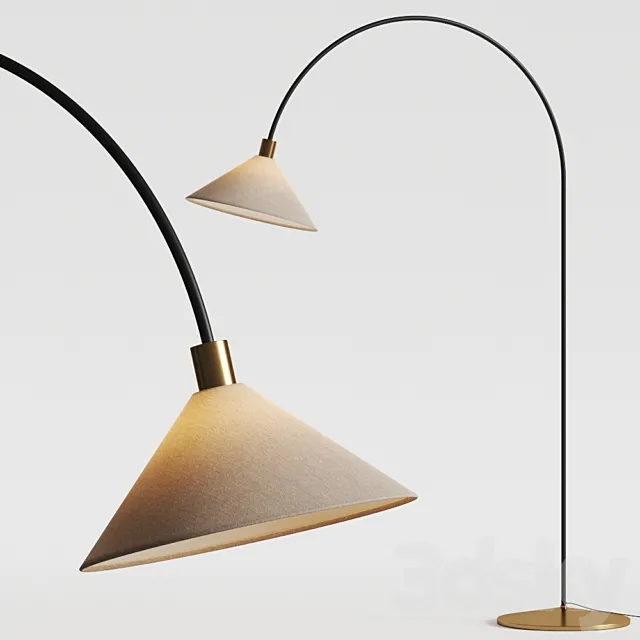 Crate and Barrel Sumner Arc Floor Lamp Free Download