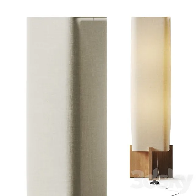 Crate and Barrel Toro Floor Lamp 3D Model