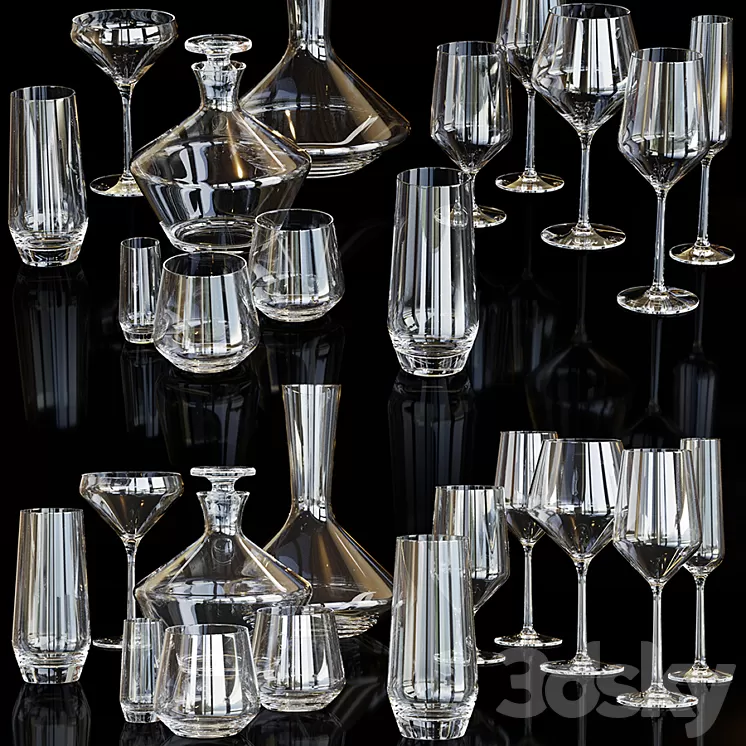 Crate and Barrel / Tour Drinkware 3D Model
