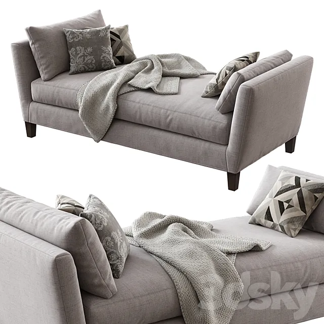 Crate & Barrel _ Marlowe Daybed 3DModel