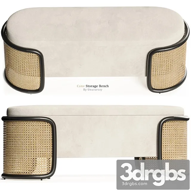 Crate Barrel Anaise Cane Storage Bench Free Download