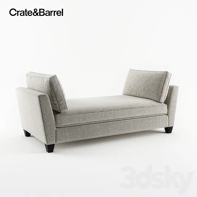 Crate & Barrel banquette 3DModel
