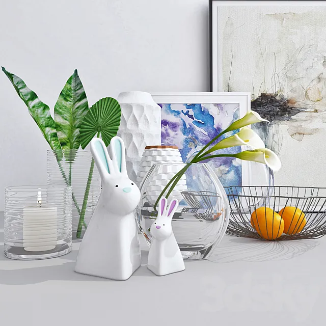Crate & Barrel deco 3D Model