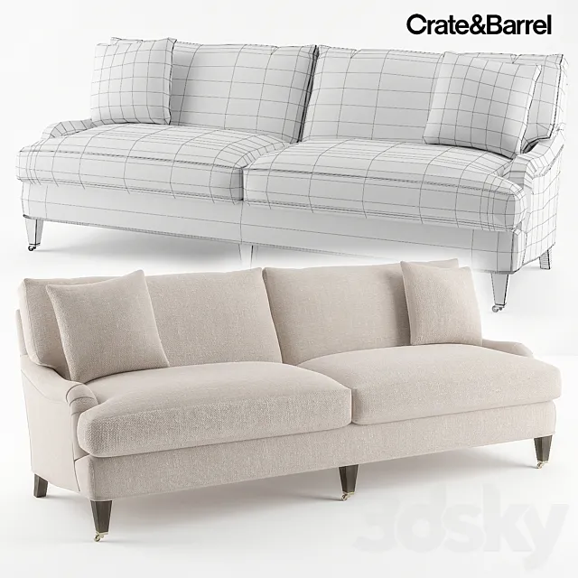 Crate & Barrel Essex Sofa 3DModel