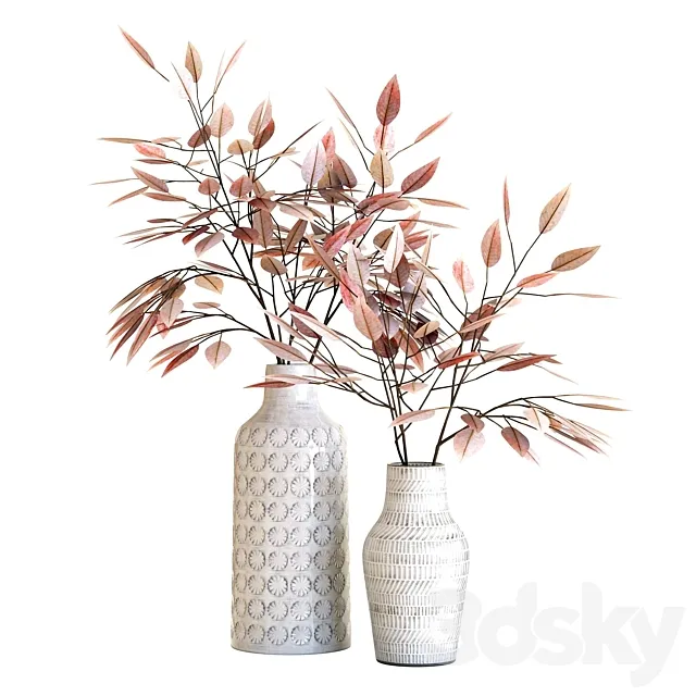 Crate & Barrel Lati and Taline Vases 3DModel