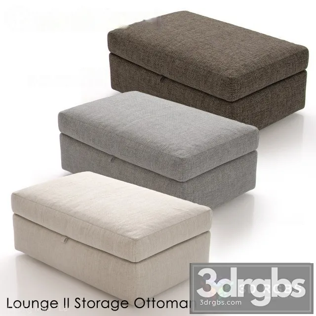 Crate Barrel Lounge Storage Ottoman Free Download
