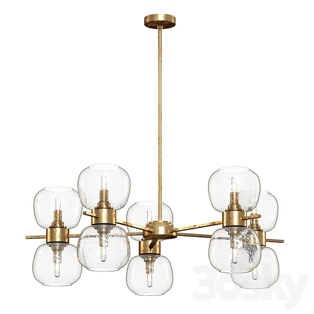 Crate & Barrel Pearson Chandelier 3DModel