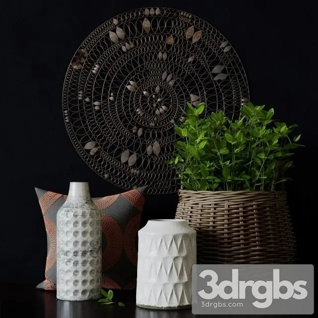 Crate Decor 3D Model Free