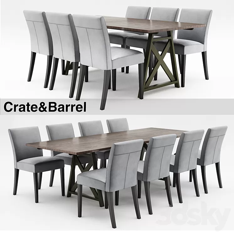 crate&barrel 3D Model
