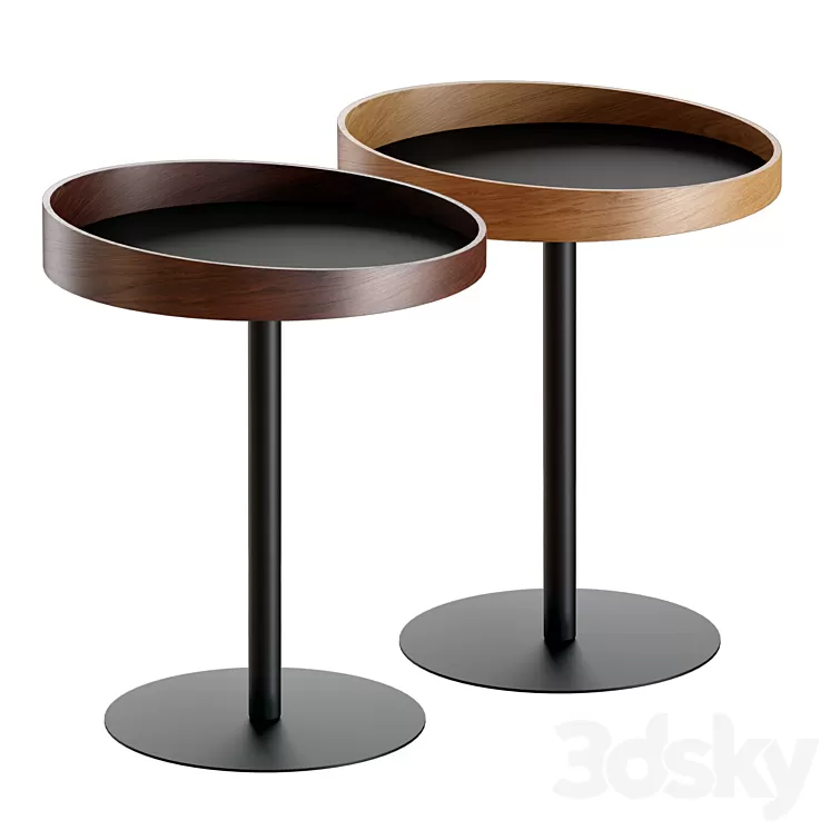 CRATER END TABLE 3D Model