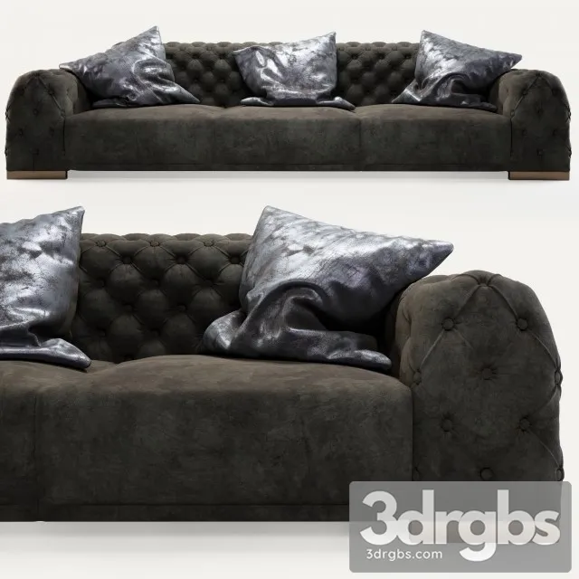 Cravt Panca Sofa 01 3D Model Free