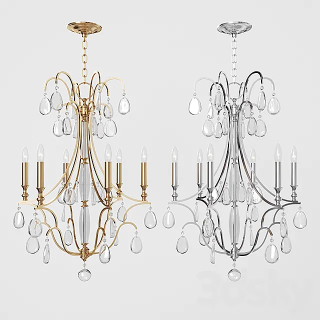 Crawford chandelier 3D Model