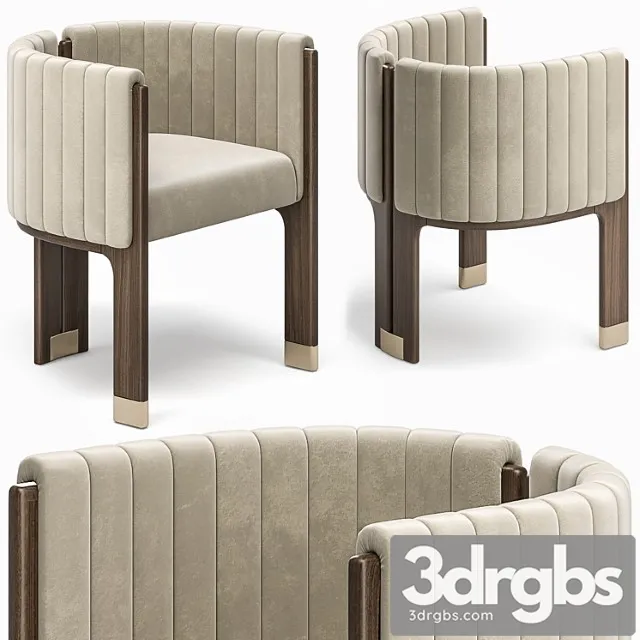 Crawford Dining Chair 3D Model Free