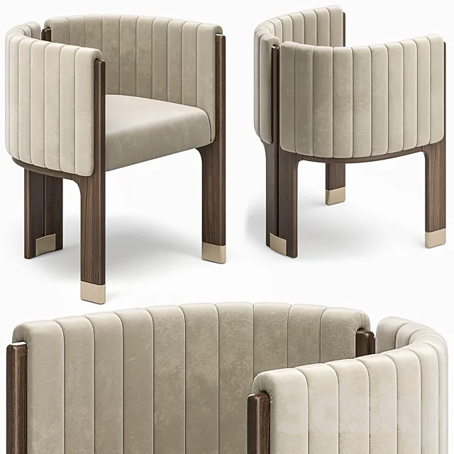 Crawford Dining Chair 3DModel