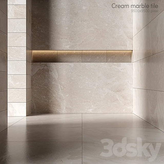 Cream marble tiles Free Download