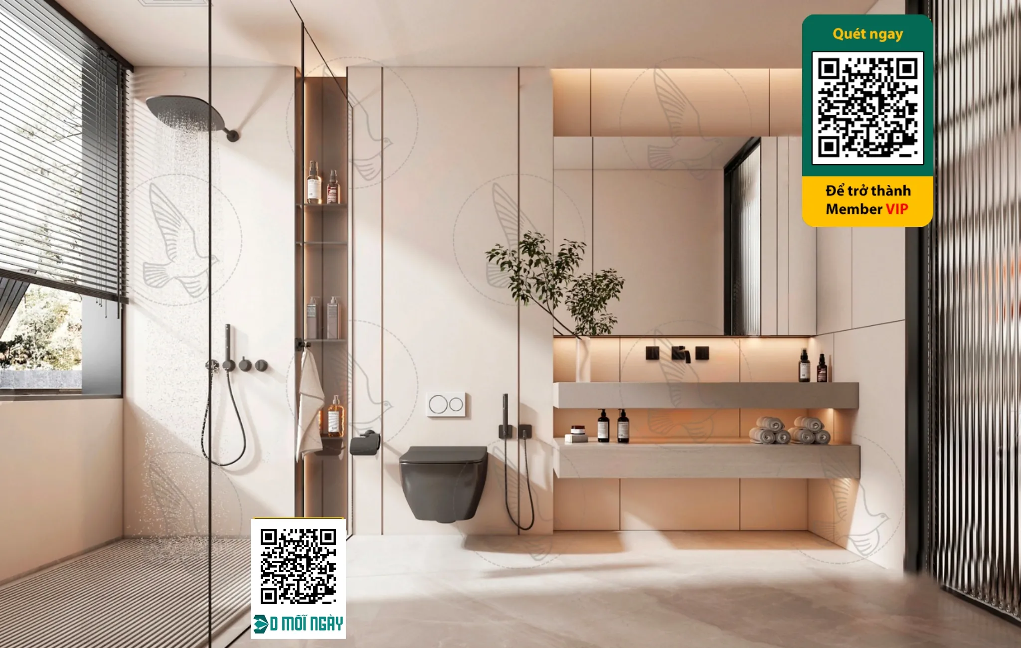 Cream style 3D model - 004 - 3769