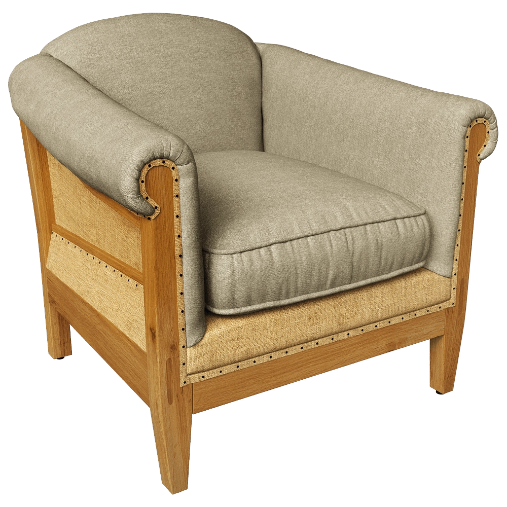Crearte Collections - Armchair Avis 3D Model