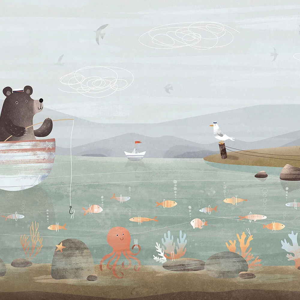 Creativille - 2745 Funny fishing 3D Model