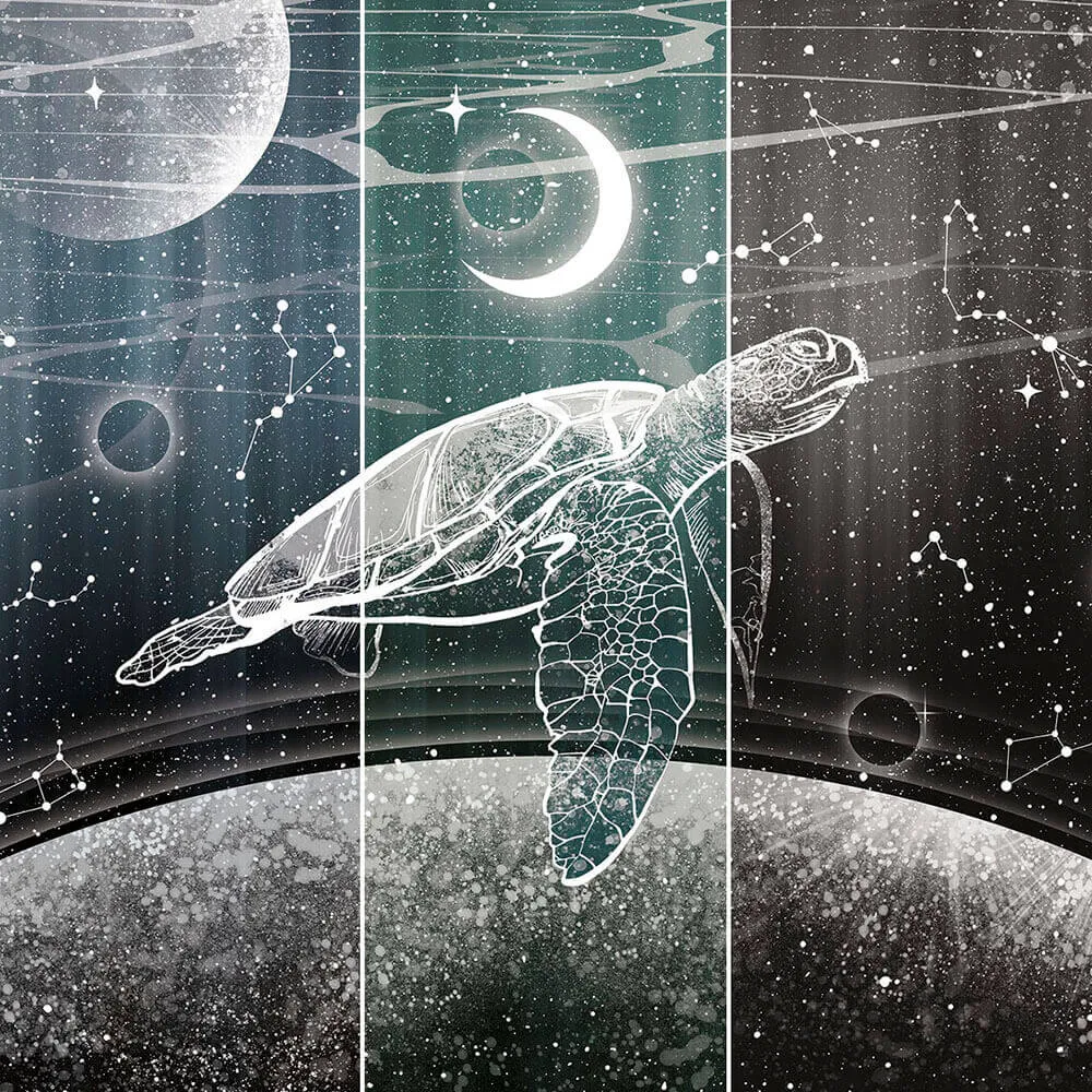 Creativille - 2770 Space fantasy with turtle 3D Model