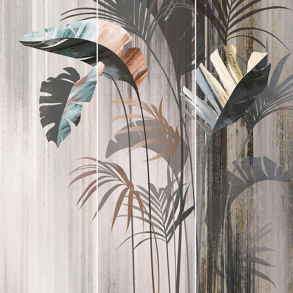 Creativille - 4250 Tropical leaves 3D Model