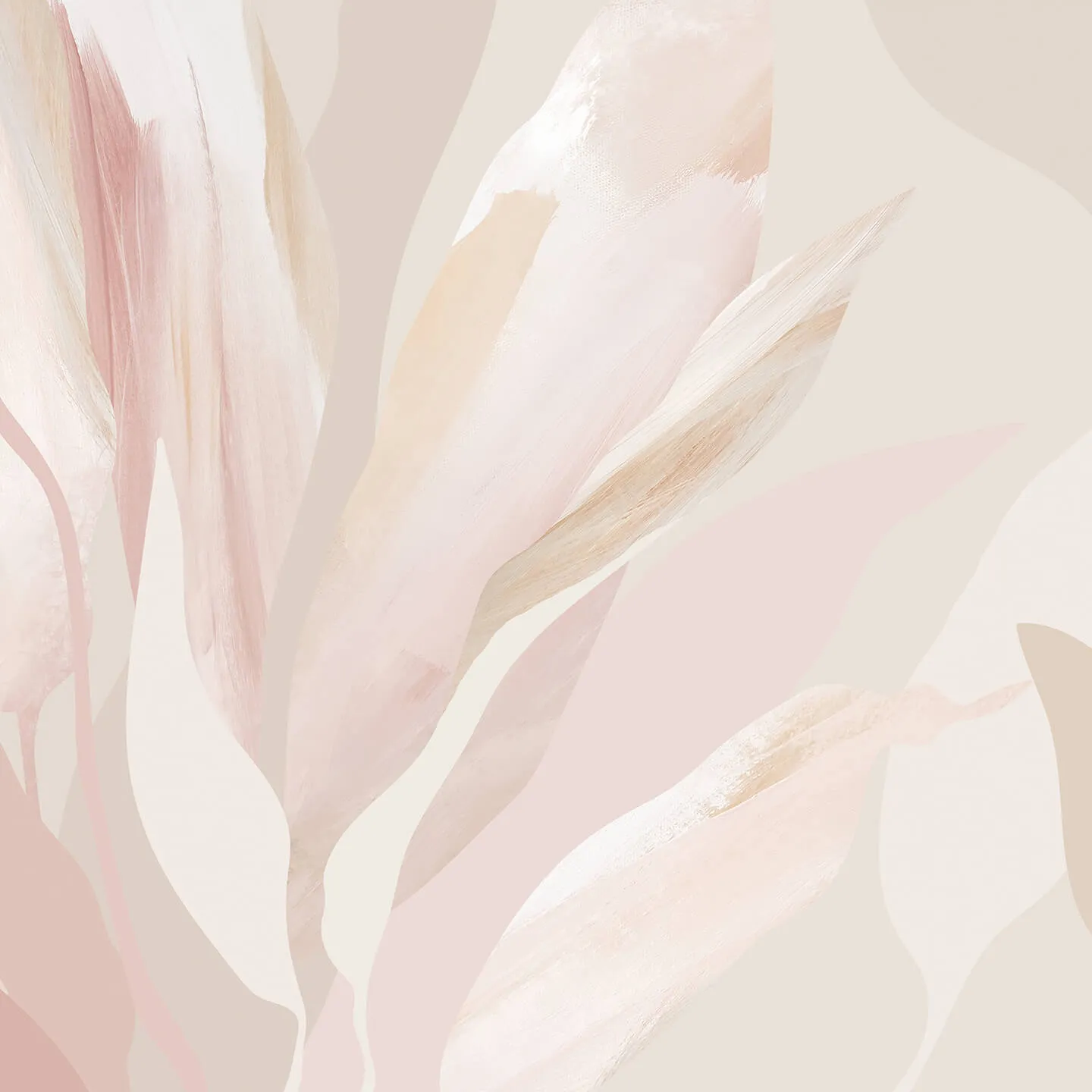 Creativille - 4543 Abstract leaves 3D Model