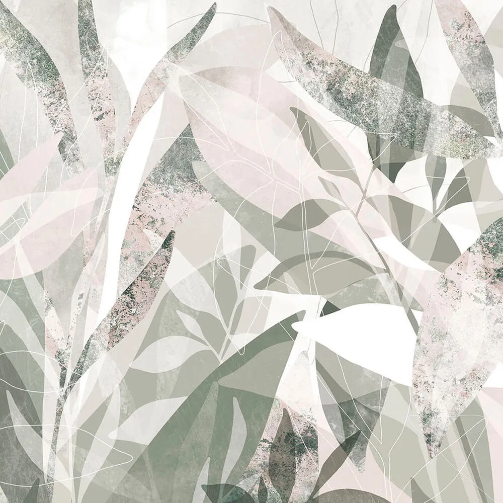 Creativille - 4544 Abstract Leaves 3D Model