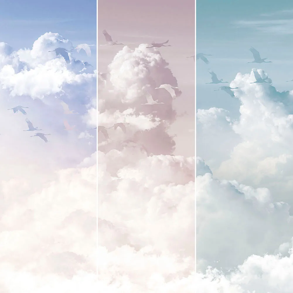 Creativille - Wallpaper 27522 clouds and arches 3D Model