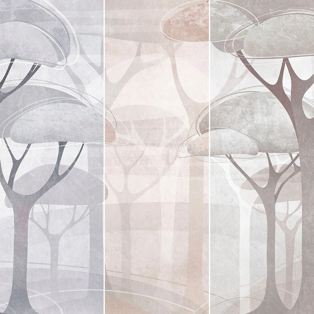 Creativille - Wallpaper 4990 ghost trees 3D Model